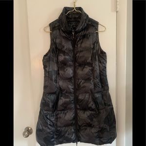 MyAnorak Quilted Camo Long Vest